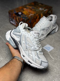 کفش مردانه Balenciaga Runner رنگ سفید طوسی
