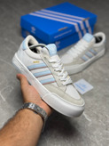کفش زنانه ونس Adidas Nora رنگ سفید آبی صورتی